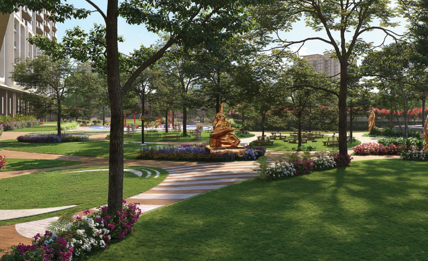 Landscaped Garden
